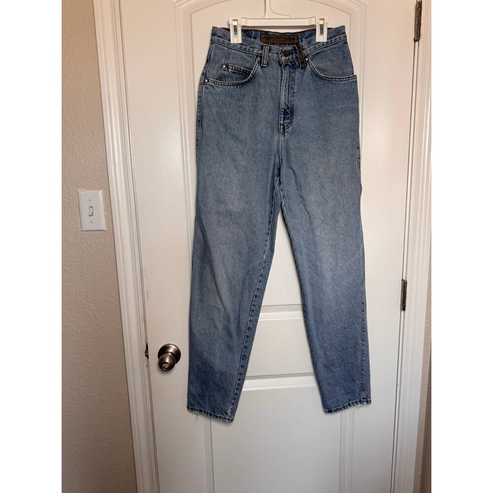 Vintage Levis 900 910 High Rise Tapered Jeans Womens 28x30 Light Wash Canada - Picture 2 of 13